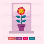HTML5与SVG实现花朵动画特效代码
