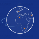 HTML5 SVG世界各地地球旋转动画特效