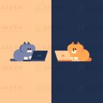 纯CSS3实现猫和狗在线对话聊天特效动画