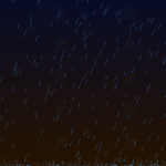 可控制雨滴方向及大小的canvas雨滴特效背景动画