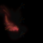 跟随鼠标火焰灰烬粒子动画canvas特效