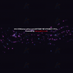 紫色点状星光粒子动态随机漂浮js特效动画背景