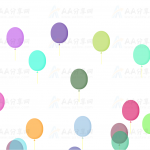 原生js实现多彩气球随机飘动上升特效动画背景