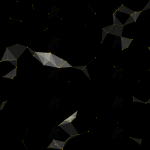 空间3D光亮多边形线性粒子连接js动画