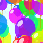 纯CSS实现多彩气球动态飘升特效动画