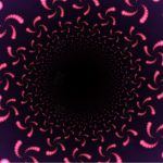 动态黑洞旋涡细胞粒子分子结构canvas动画