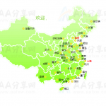 纯CSS3实现中国地图各子公司分支机构热点图特效