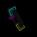 纯CSS实现炫酷霓虹灯发光体环绕旋转特效动画
