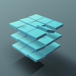 纯CSS实现3D立方体动态形变特效动画
